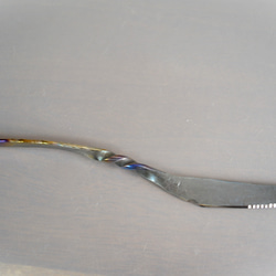 鈦餐具·餐刀·高品質鈦製餐刀·220mm 第5張的照片