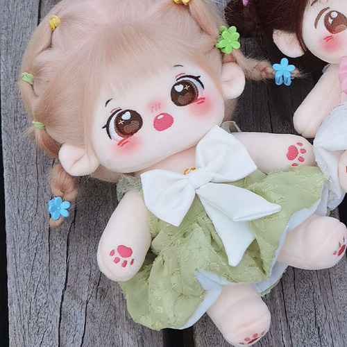 楽天市場】ぬいぐるみ 用 20cm人形の服 ヘアバンド+ワンピース+