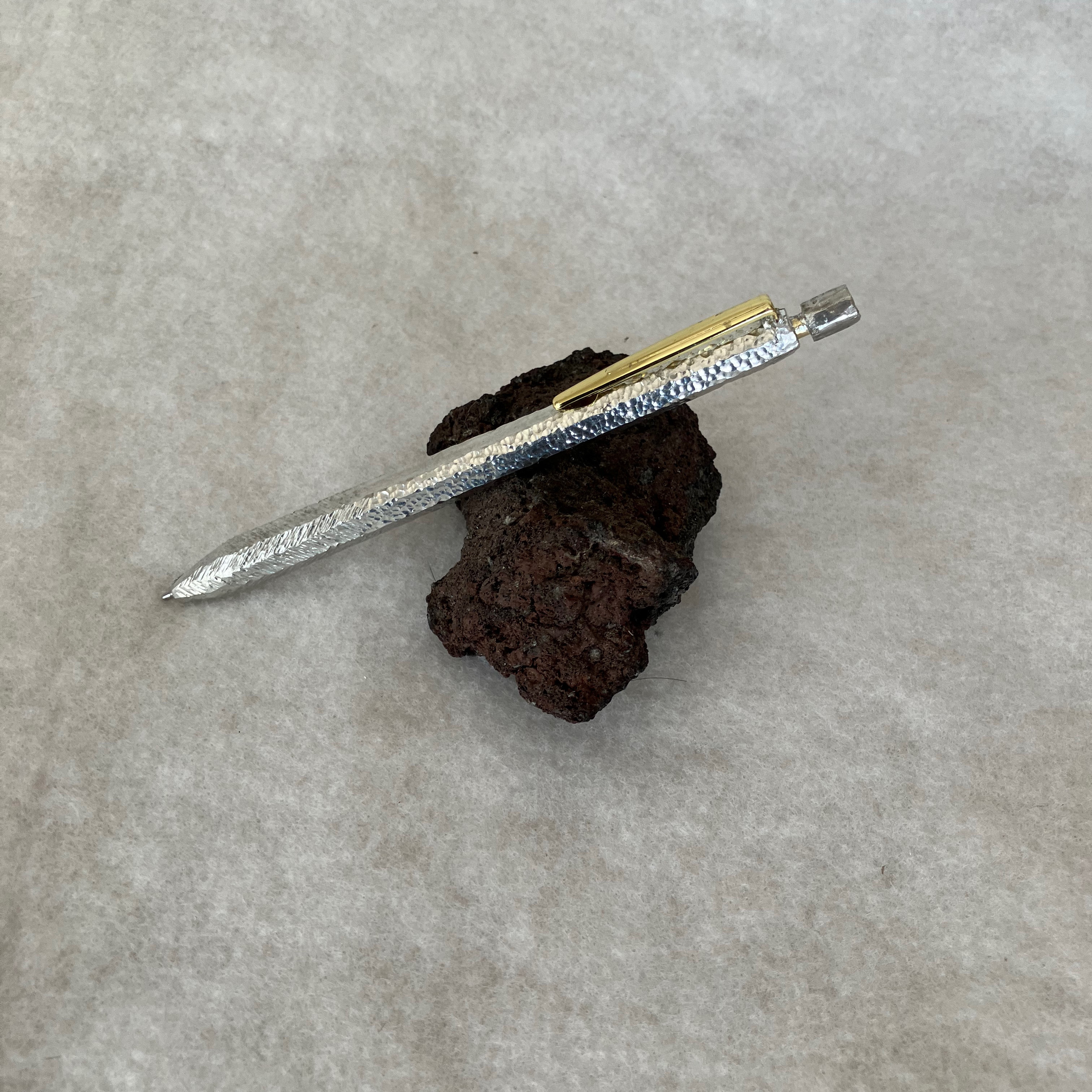 【錫（すず）】シャープペンシル・25010701 錫(スズ)製のシャーペンのレビュー 函館錫工房 錫 0.5mmシャープ