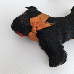 アンティークテリア犬のぬいぐるみ　ドッグぬいぐるみ 北欧暮らしの道具 テディベア　ギフト　ワグナー社 6枚目の画像