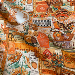 フィードサックのパッチワーク柄 Leather＆Lace Amazing Grace キャス