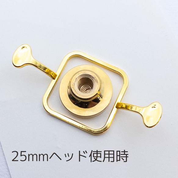 ＊1個＊ シーリングスタンプ スタンプガイド ワックス用金型 25mmヘッド用 亜鉛合金 sw73 4枚目の画像
