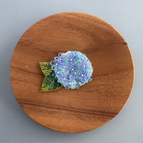 SIANON 紫陽花 ビーズ 刺繍 ブローチ ハンドメイドアクセサリー hq720.jpg?sqp=-