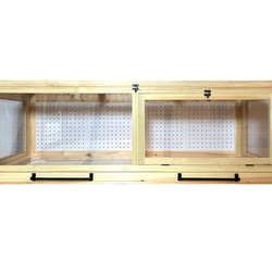 爬虫類用ケージ　木製ケージ① 木製ケージ ケージ 木製 ハンドメイド 爬虫類 小動物 DIY - 木工