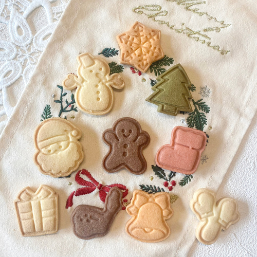 クリスマス】〈2点セット〉ミニ クッキー型/かわいい/プレゼント