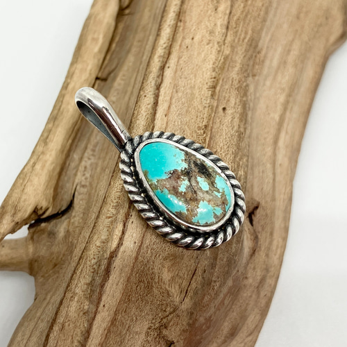 ターコイズマウンテン　シルバー　メタル　ネックレス　#インディアンジュエリー ターコイズマウンテン ターコイズ シルバー ネックレス