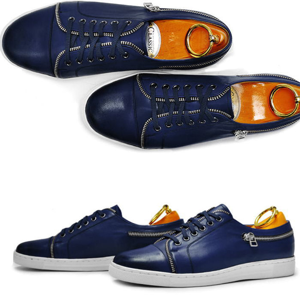 レザースニーカー 本革スニーカー スニーカー メンズスニーカー 本革 オーダーシューズ 靴 