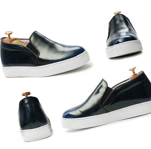 レザースニーカー 本革スニーカー スニーカー メンズスニーカー 本革 オーダーシューズ 靴 