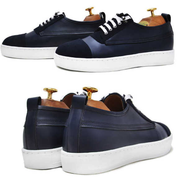 レザースニーカー 本革スニーカー スニーカー メンズスニーカー 本革 オーダーシューズ 靴 