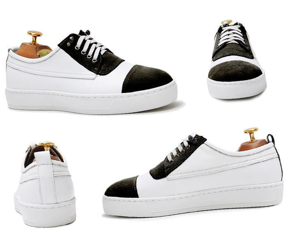 レザースニーカー 本革スニーカー スニーカー メンズスニーカー 本革 オーダーシューズ 靴 