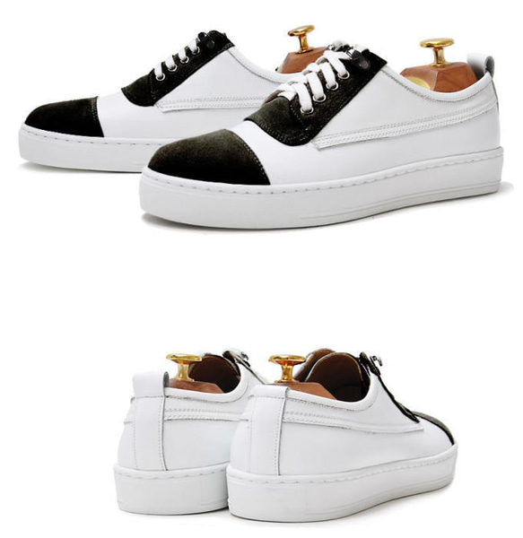 レザースニーカー 本革スニーカー スニーカー メンズスニーカー 本革 オーダーシューズ 靴 