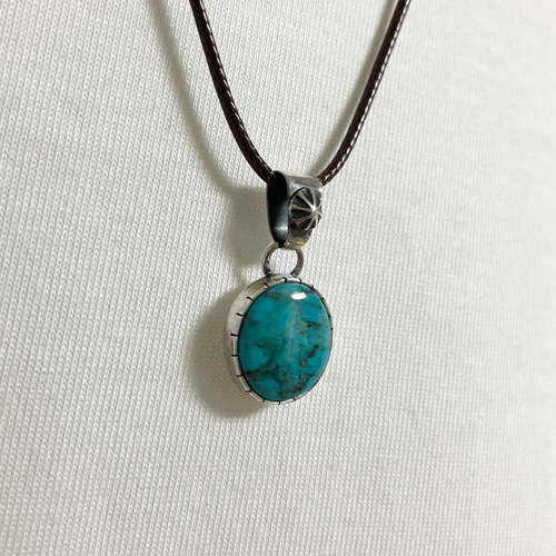 ターコイズマウンテン ターコイズ トルコ石 シルバー ネックレス