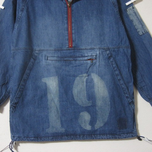 1点 アノラック ナンバー【19】デニム ガーデニング／キャンプ