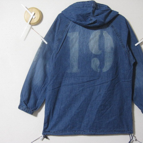 1点 アノラック ナンバー【19】デニム ガーデニング／キャンプ