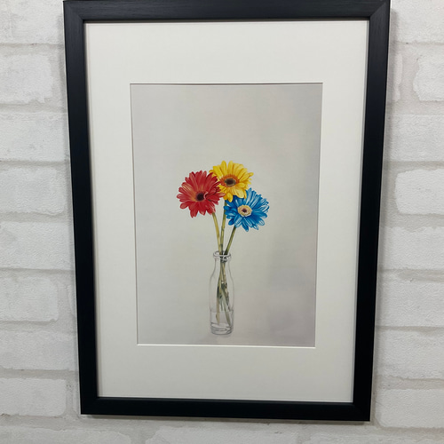 AI絵画 額縁入り。