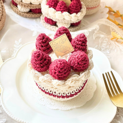 ♥NEW♥ショートケーキちゃん・レッド プレゼント ベビーヘア