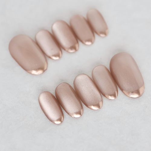 【専用】オーダーネイルチップ　マグネットネイル　3P サイズオーダー□ネイルチップ お色が選べるマグネット クリア