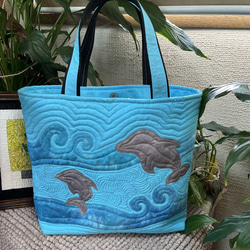 JUN ハワイアンキルト キラキラトートバッグ bags-bmons-1.jpg