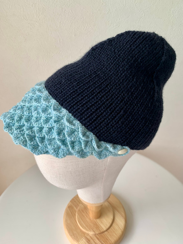 Hummingbird knit cap/ハチドリのニット帽 1枚目の画像