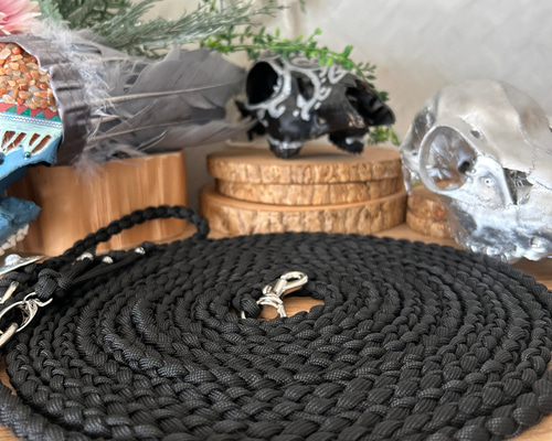 小型犬用ロングカフェリード 約580㎝ パラコード リード・首輪 Babies