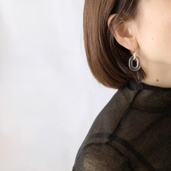 Chunky Hoop Pierced Earrings【4WAY】 7枚目の画像