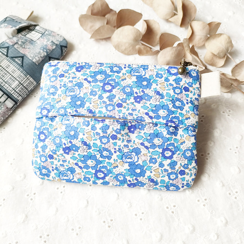 PCH様ハンドメイド❤️軽量ボアケット　シングル　ブランケット　リバティ　ベッツィ 1720_2.jpg