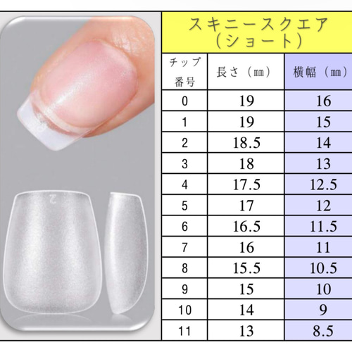 ショートバレリーナ*5個+ショートオーバル*2個+スキニーオーバル
