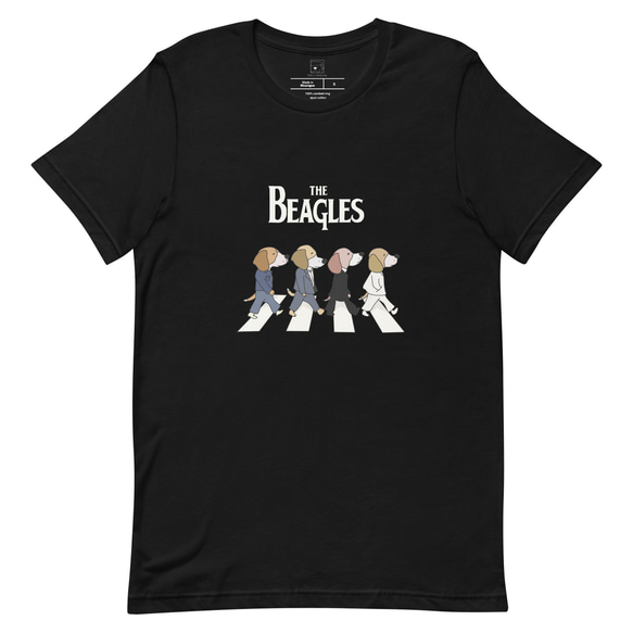 The Beagles unisex T-shirts 3枚目の画像
