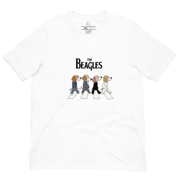 The Beagles unisex T-shirts 2枚目の画像