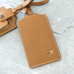 オンライン限定＞Nabel×hiros23コラボ ヌバックグラスケース ブラウン