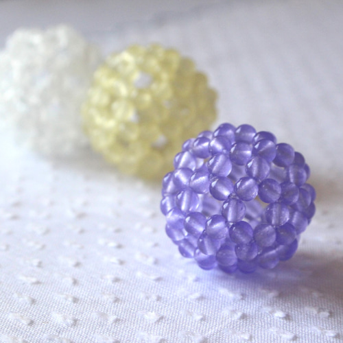 フラーレン 4mmパープルカラージェード その他アクセサリー Shop Flan  