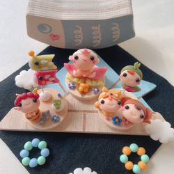 子どもの日 五月人形 〜樹脂粘土〜粘土細工 子どもの日 五月人形 〜樹脂粘土〜粘土細工