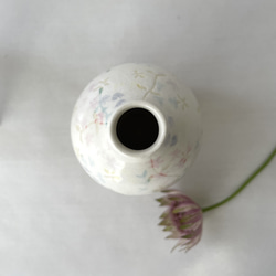 粉雪シリーズ　一輪から愉しむ花瓶 5枚目の画像