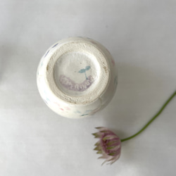 粉雪シリーズ　一輪から愉しむ花瓶 4枚目の画像