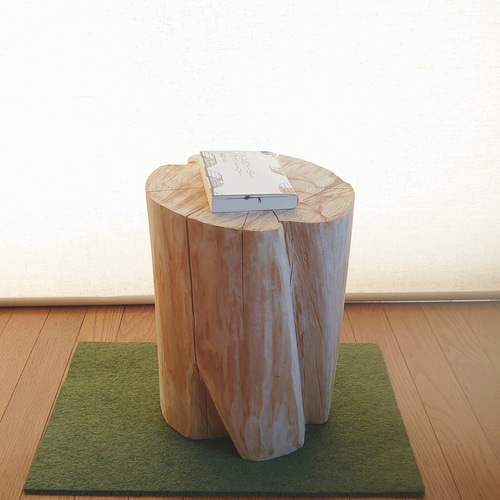 いい香り ナチュラルウッドのテーブル・スツール 無垢無塗装 d316382b1948cb3375fb02c77dcec9