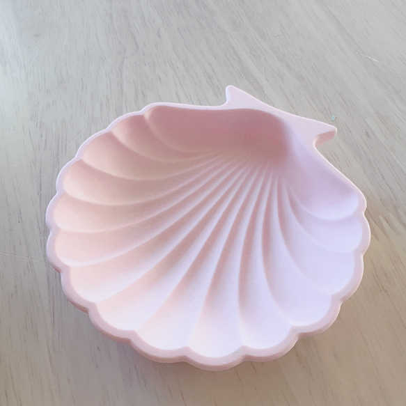 シェルトレイ/母の日・パステルカラー・インテリア雑貨・アクセサリートレー・小物入れ・撮影小物・イベント什器 2枚目の画像