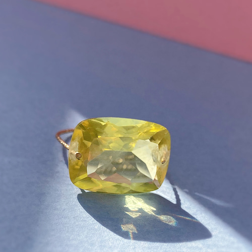 Prana candy gem ✴︎大粒✴︎最高ランクレモンクォーツ✴︎宝石ルース 