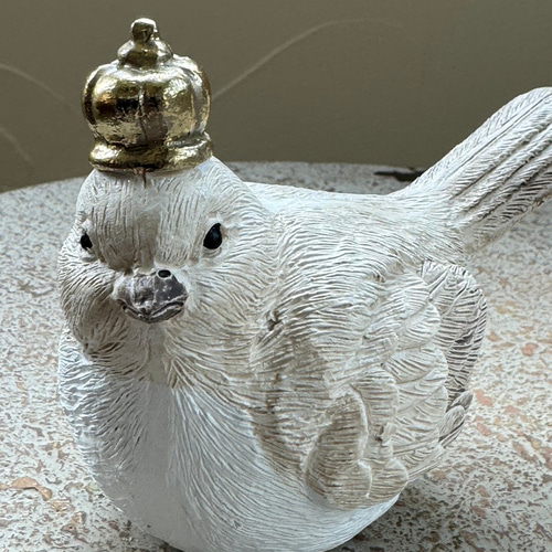 玄関 welcome 》レジンアンティークアニマル ノエルバード