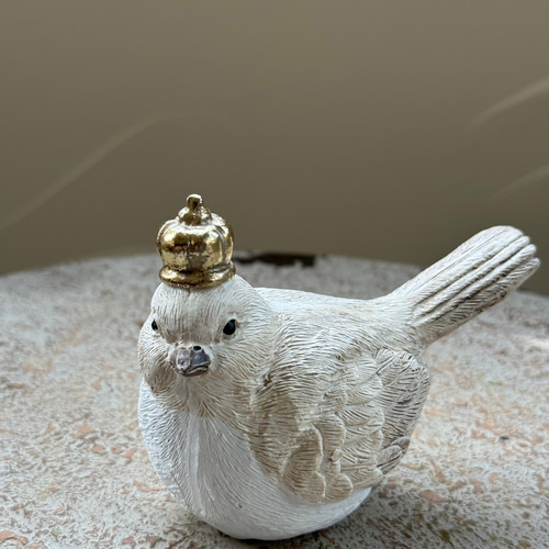 玄関 welcome 》レジンアンティークアニマル ノエルバード