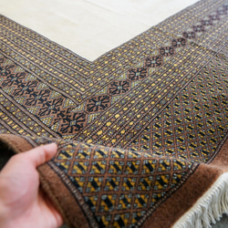310×220cm【パキスタン手織り絨毯】 4枚目の画像