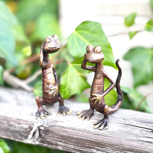 オブジェ ヤモリ トカゲ 真鍮 真鍮オブジェ その他インテリア雑貨