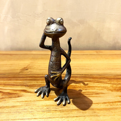 アンティーク オブジェ ゴールドホース 馬 Lサイズ その他インテリア