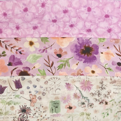 「Blooming Lovelyシリーズ 3枚セット」moda 生地 カットクロス Janet Clare 2枚目の画像