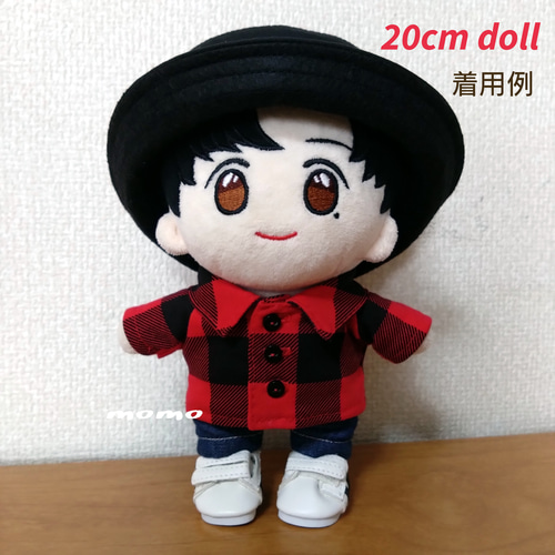 IMGA チェック柄ぬいぐるみ 約20cm 7406ff6425a9a6cfa65f5971a5bb0e