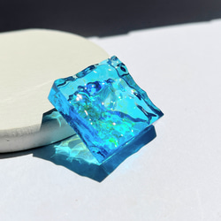 パワーストーン オーブ インテリア 置き物 オブジェ ブルー 幻想海ver海のオブジェ（アクアブルー） / 置物 / インテリア その他