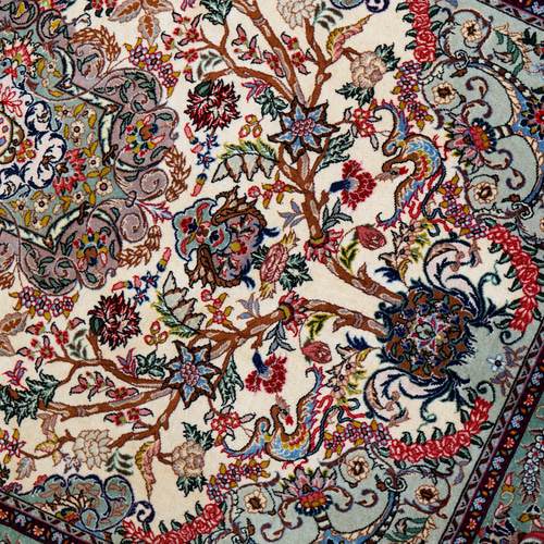 200×135cm 【ペルシャサルーク総手織り絨毯】 カーペット・絨毯 200×135cm 【ペルシャサルーク総手織り絨毯】 カーペット・絨毯