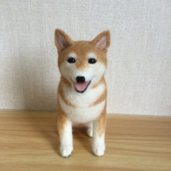 羊毛フェルト　柴犬 1枚目の画像