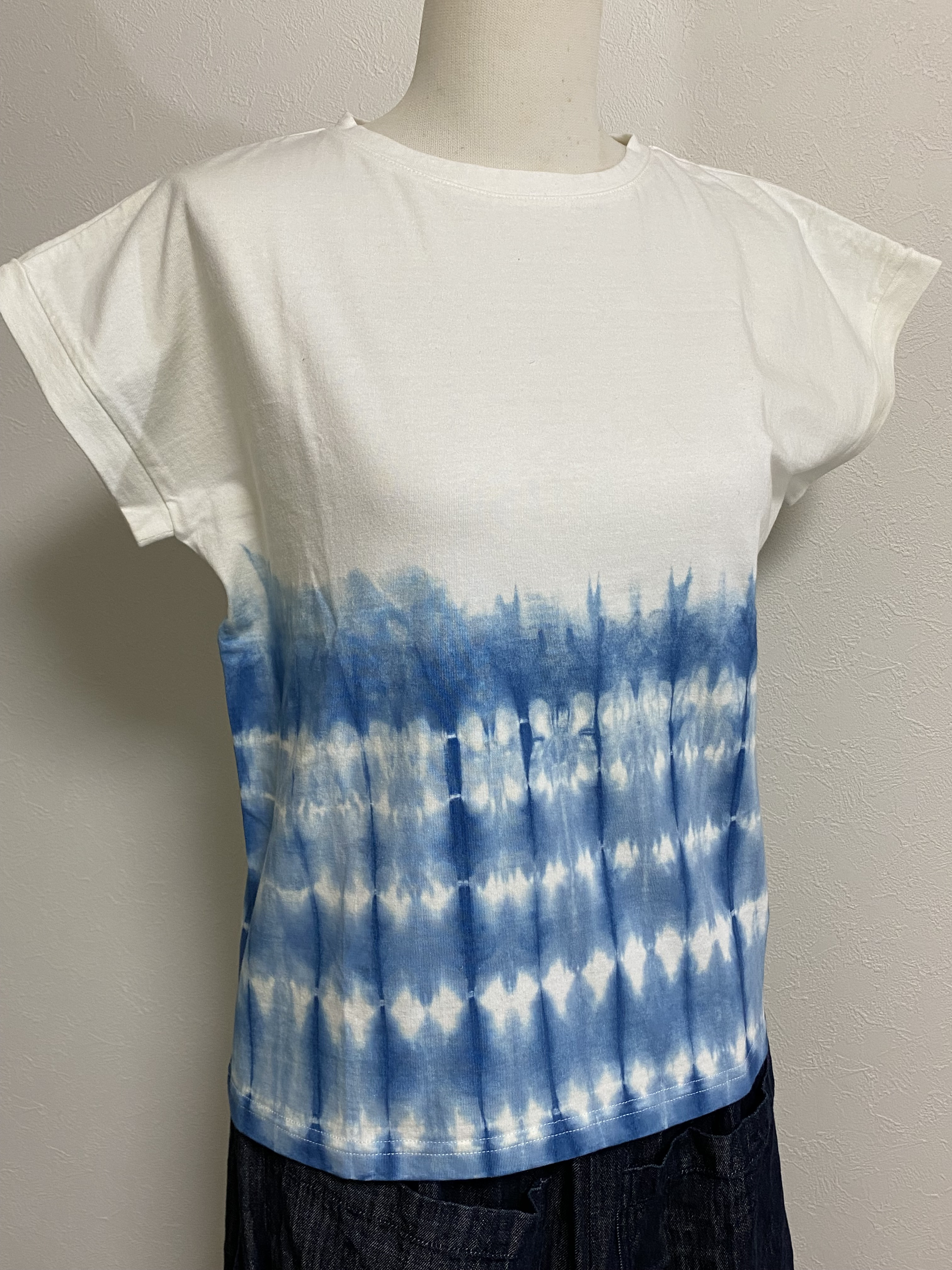 藍染め Tシャツ