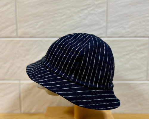 お歳暮 2025 ウォバッシュ岡山デニム☆12oz☆バケットハット 帽子☆ユニ 帽子