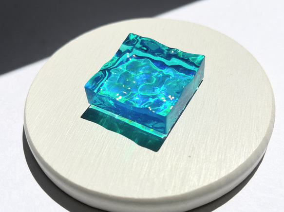 幻想海ver海のオブジェ（ターコイズブルー） / 置物 / インテリア